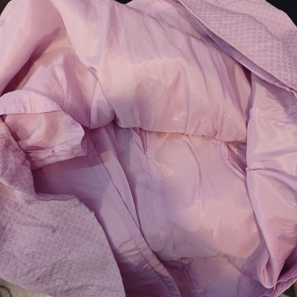 J Crew Women Skirt Purple Sz 4 Pleats Skater Lined Preppy Classic Pastel Easter - Picture 10 of 13